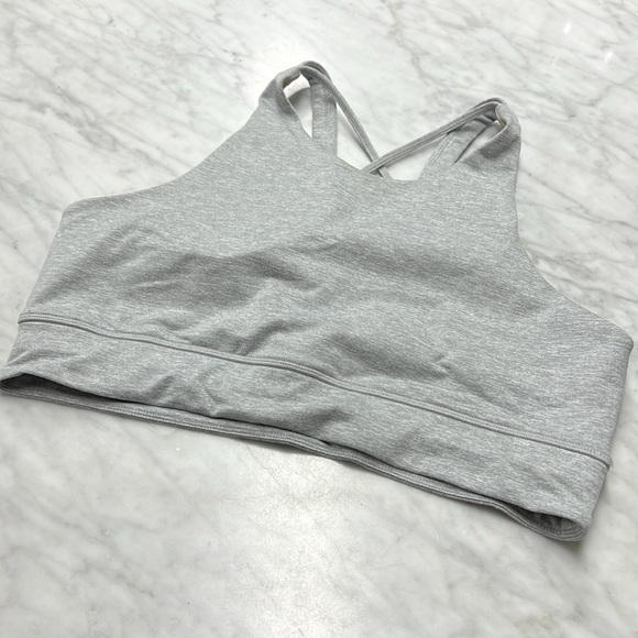 Vuori Elevation Bra Sports Bra in Gray - Picture 3 of 6